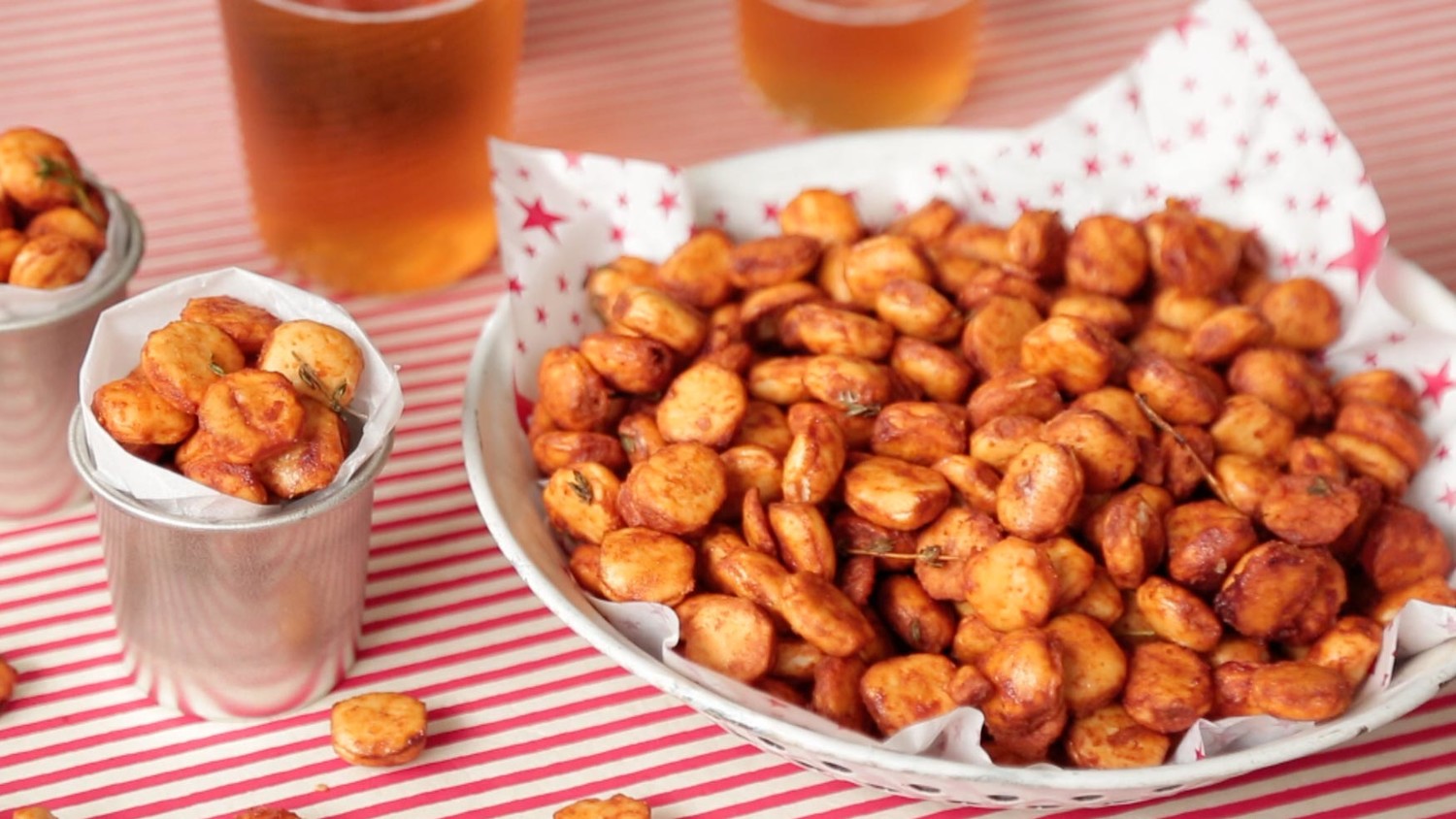 Video 5Ingredient Spicy Oyster Crackers Martha Stewart