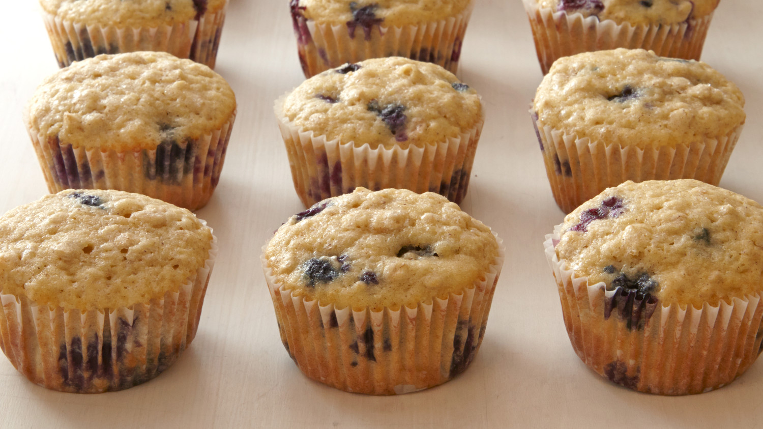 Blueberry Oatmeal Muffins