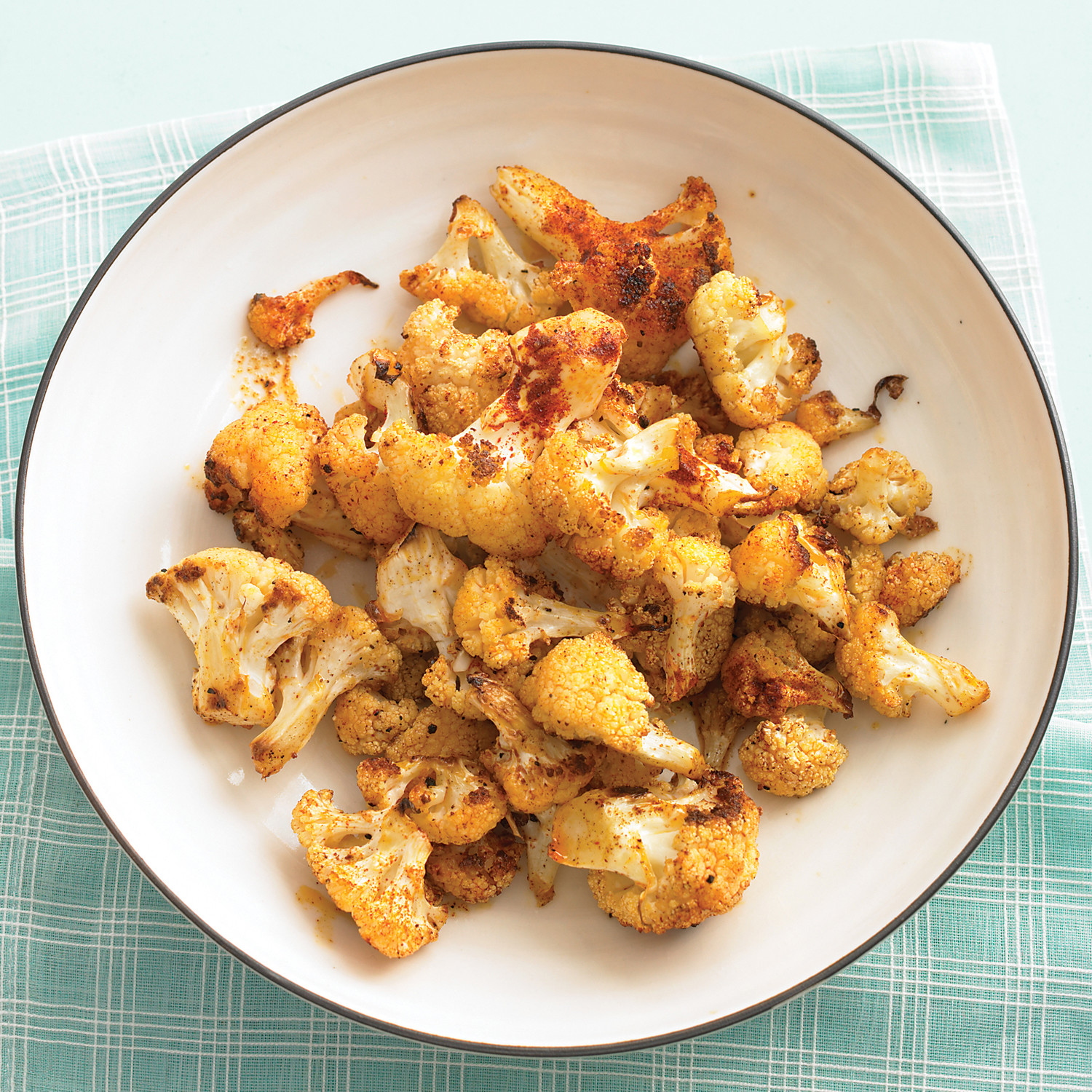 Roasted Cauliflower with Paprika