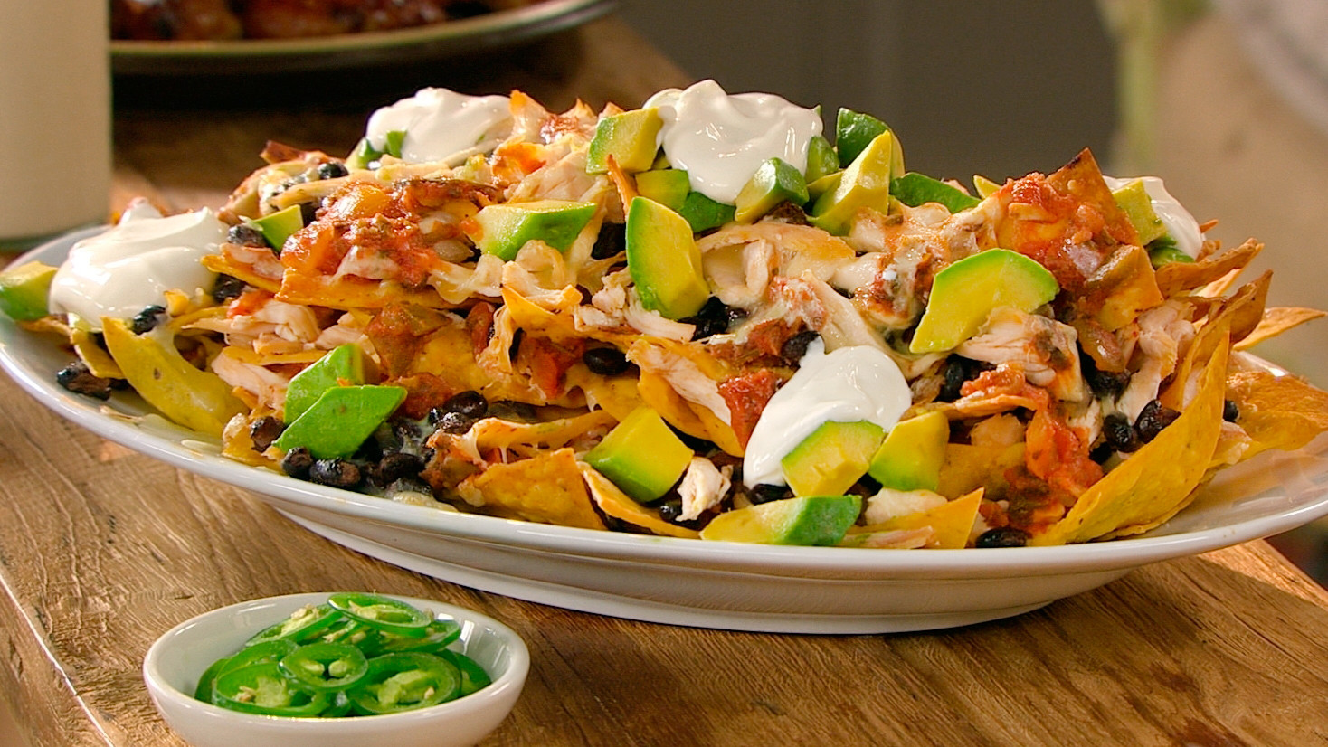 Chicken And Black Bean Nachos Recipe | Martha Stewart