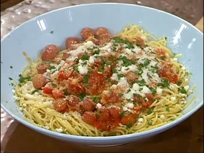 Video: Hot Dog Spaghetti and Tomato Sauce | Martha Stewart