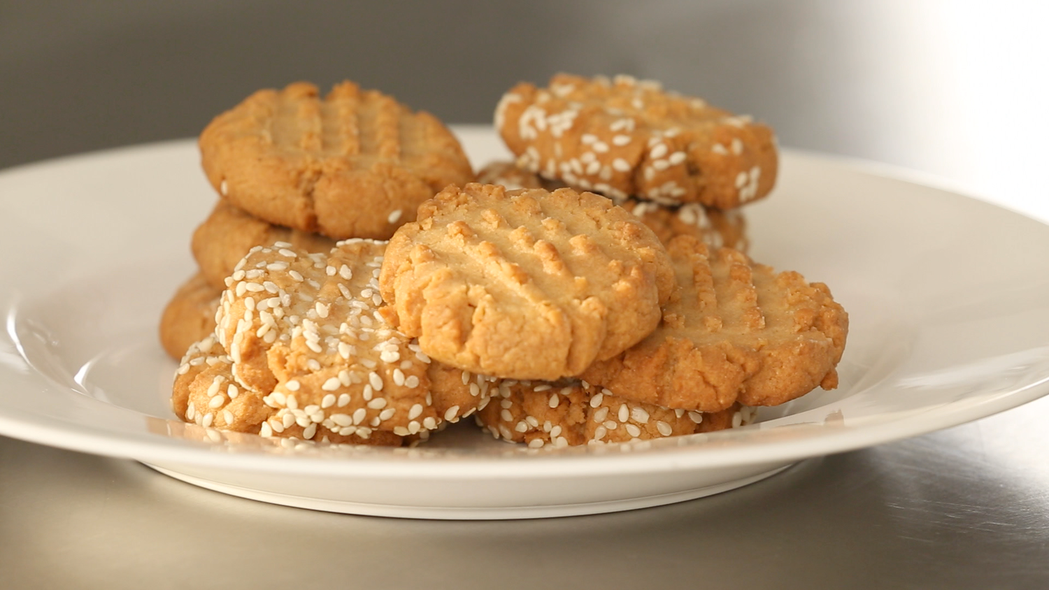 Video Light and Flavorful Tahini Cookies Martha Stewart