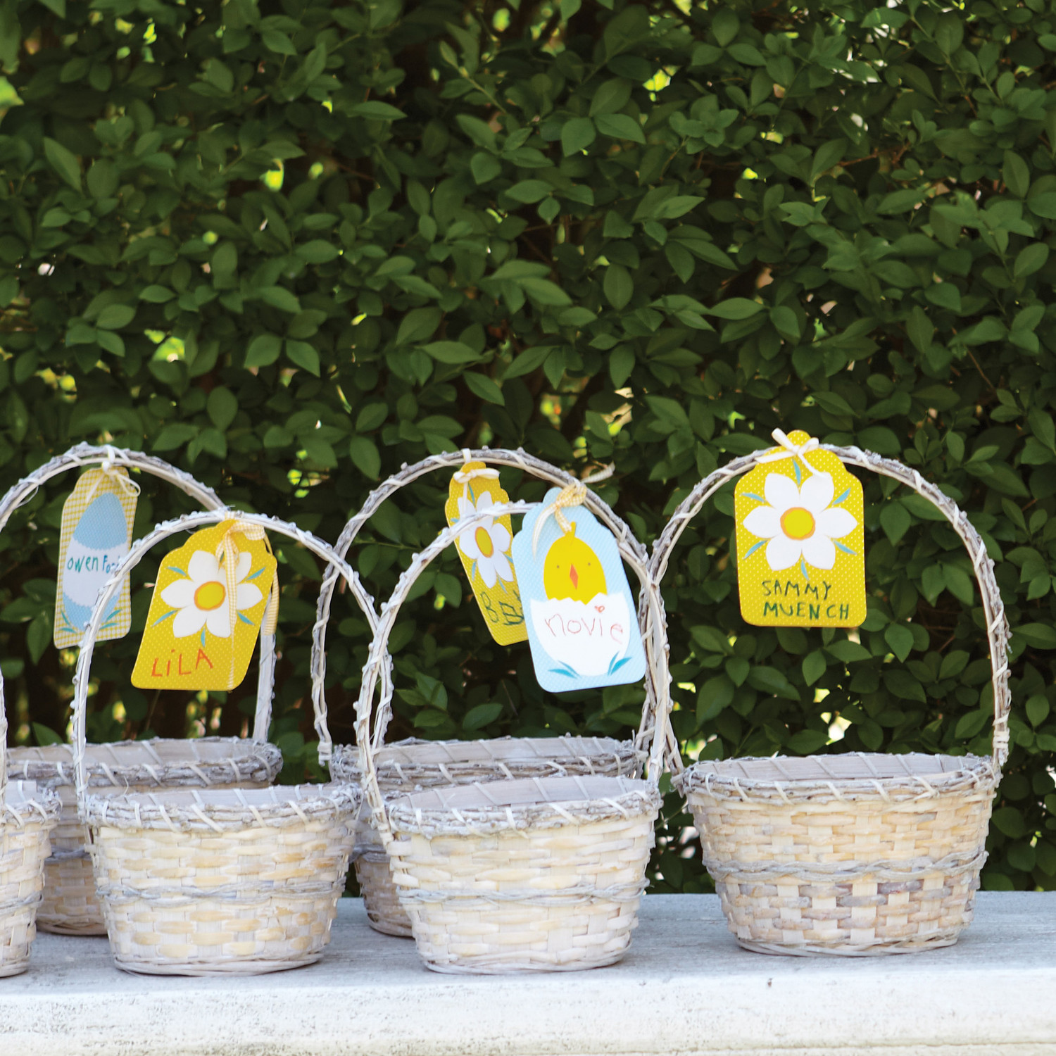 Easter Basket Tags Martha Stewart