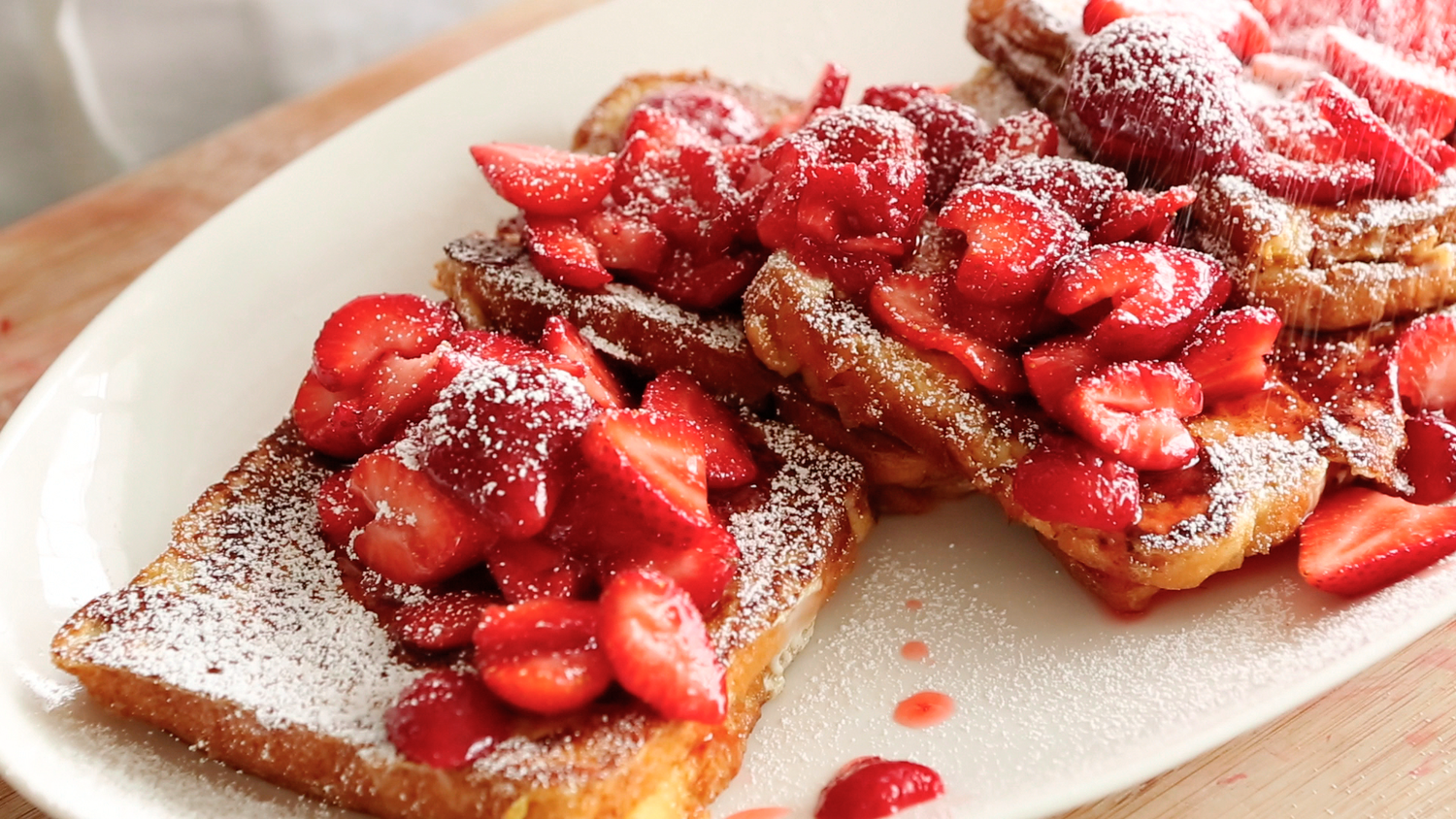 Video Peanut ButterStuffed French Toast Martha Stewart