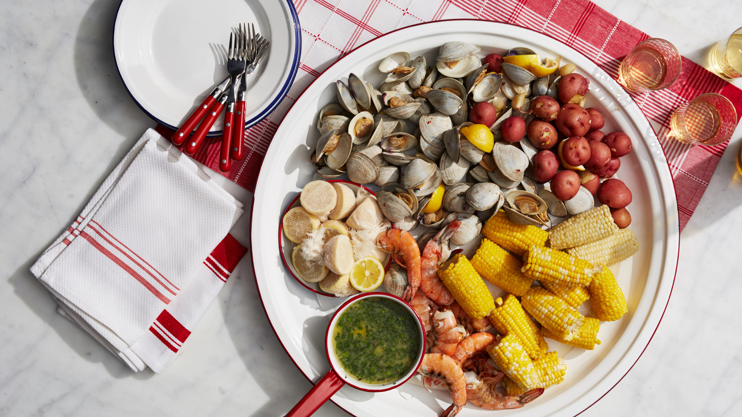 Stove-Top Clambake