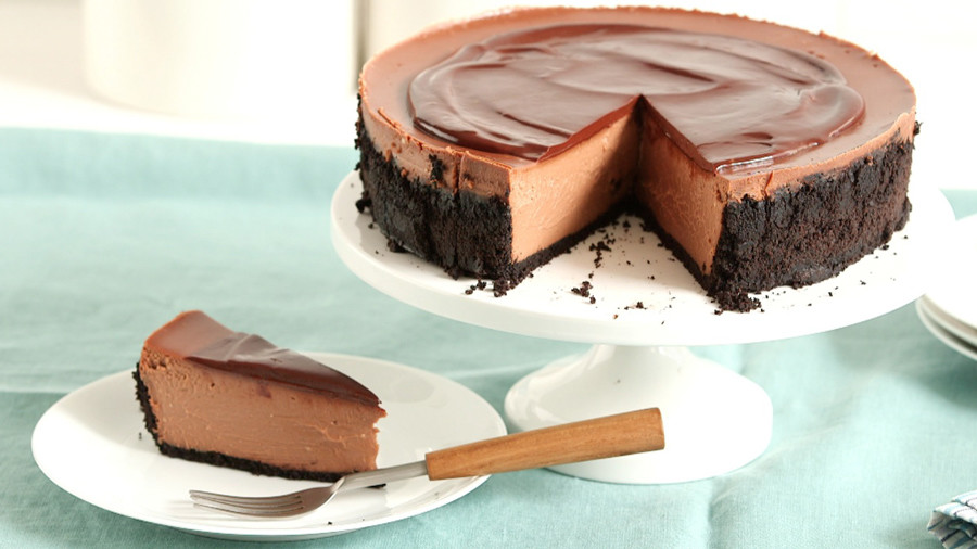 Video: Triple Chocolate Cheesecake Recipe | Martha Stewart