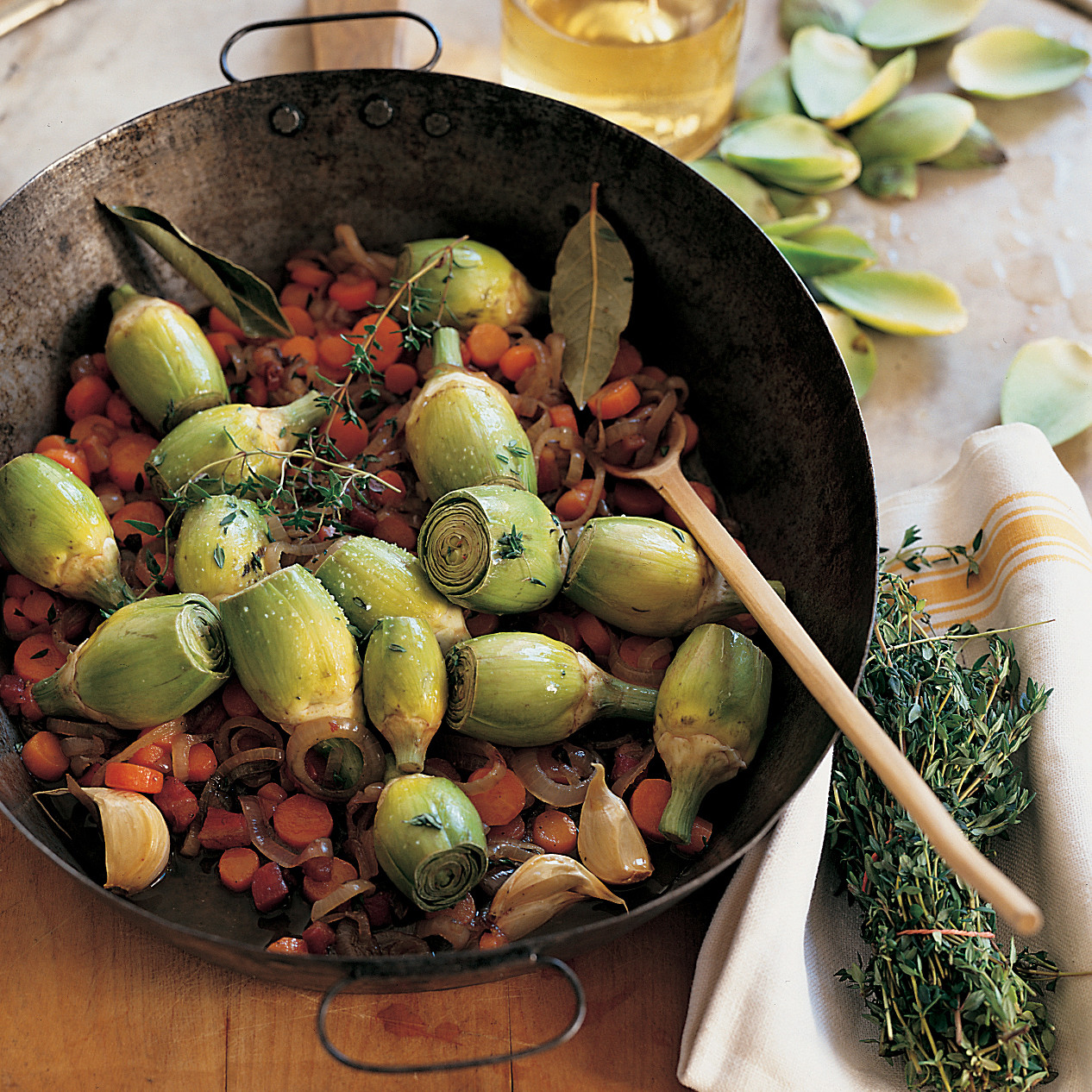 Artichokes Ã la Barigoule
