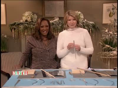Video How To Make Foil Icicle Decorations Martha Stewart