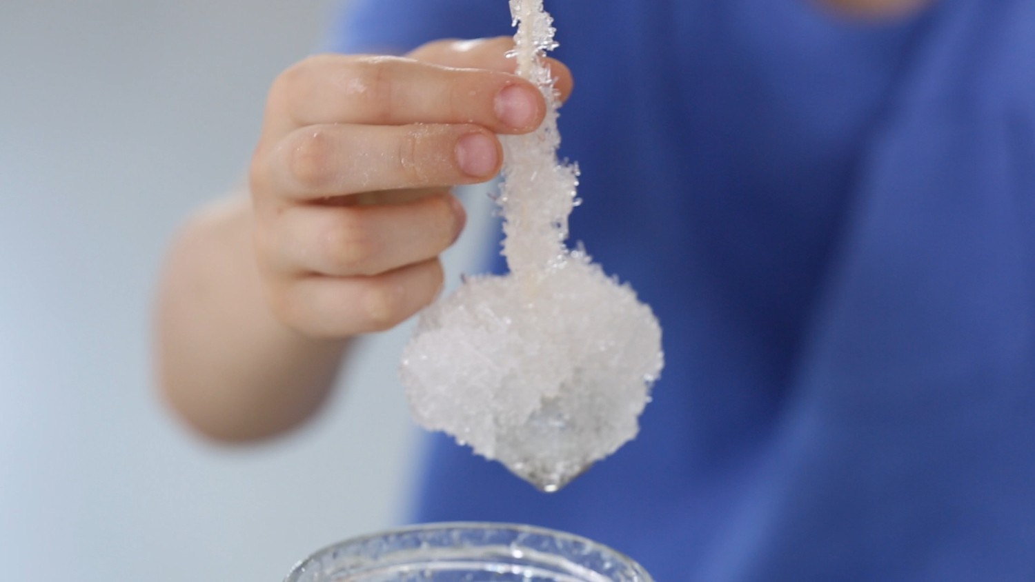How to grow salt crystals