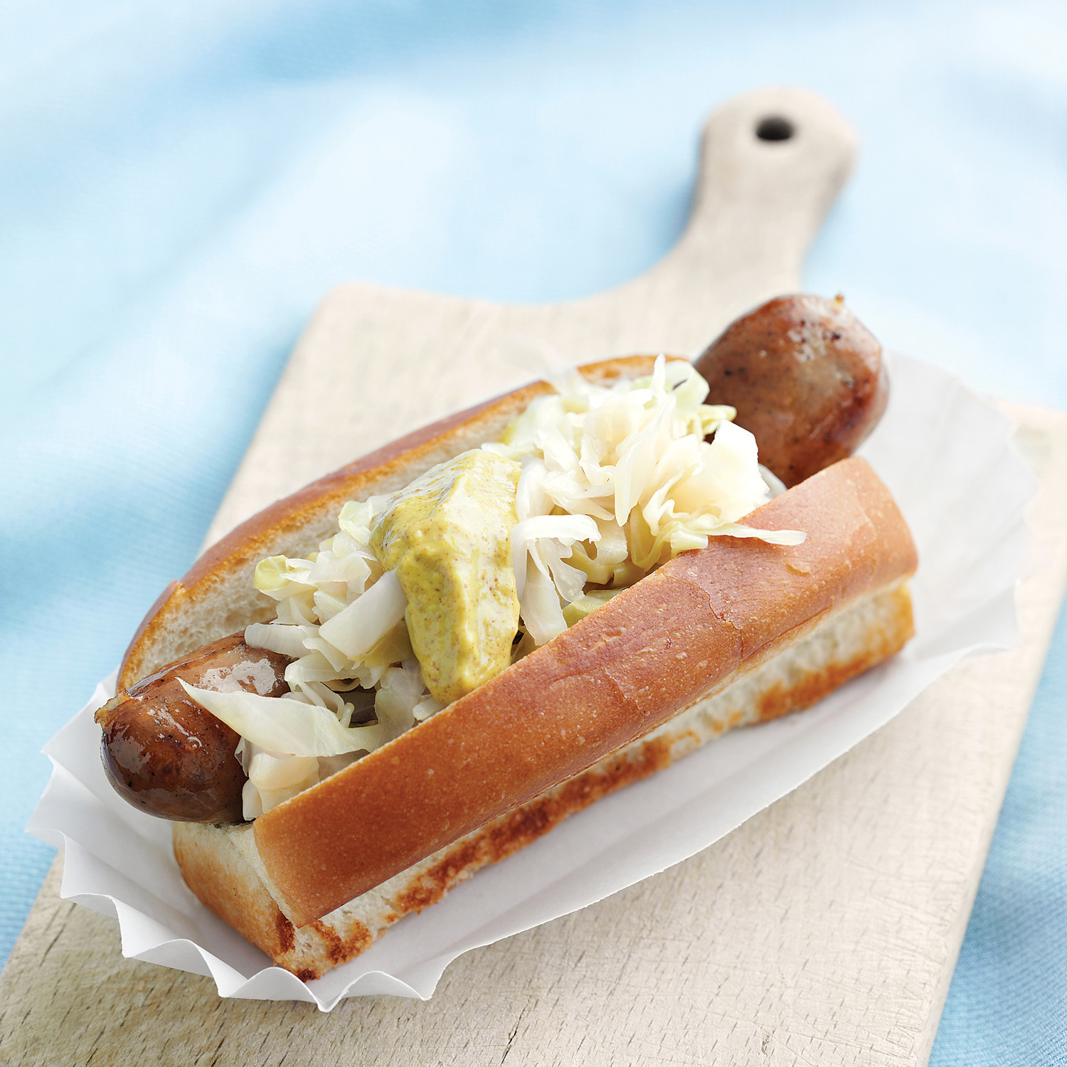 Bratwursts with Sauerkraut