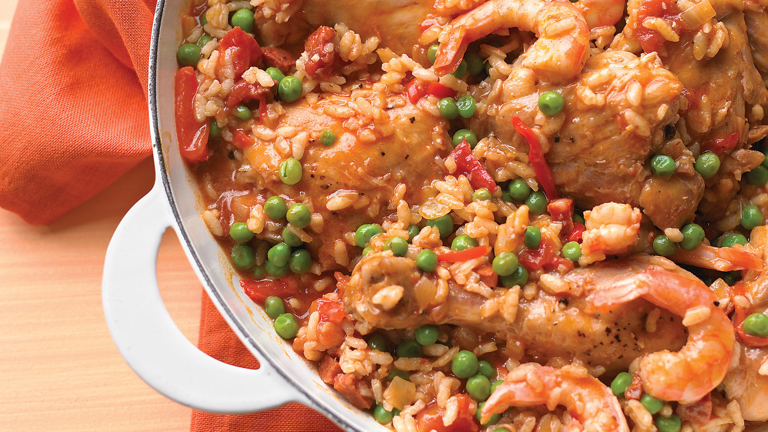 Chicken and Shrimp Paella