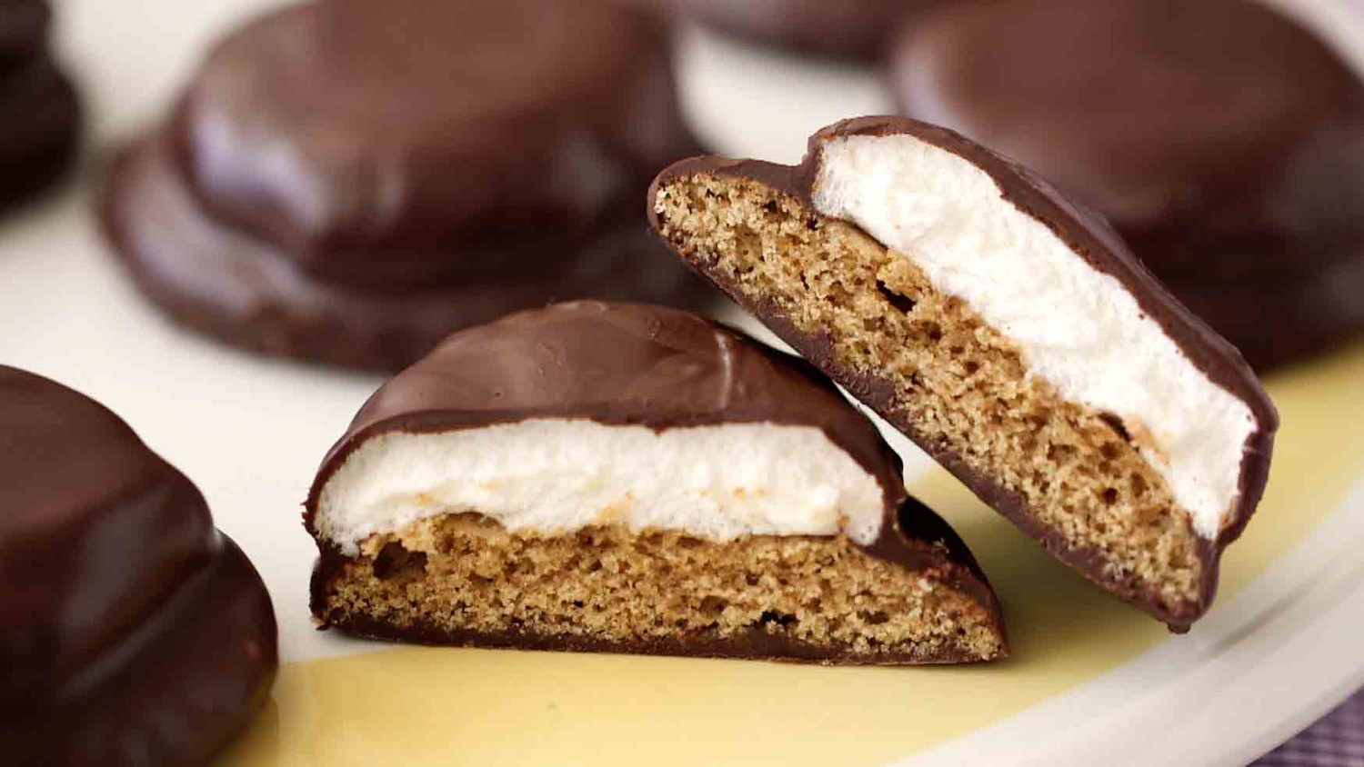 Video: Chocolate Covered Marshmallow Cookie Martha Stewart Video: Chocolate Covered Marshmallow Cookie Martha Stewart