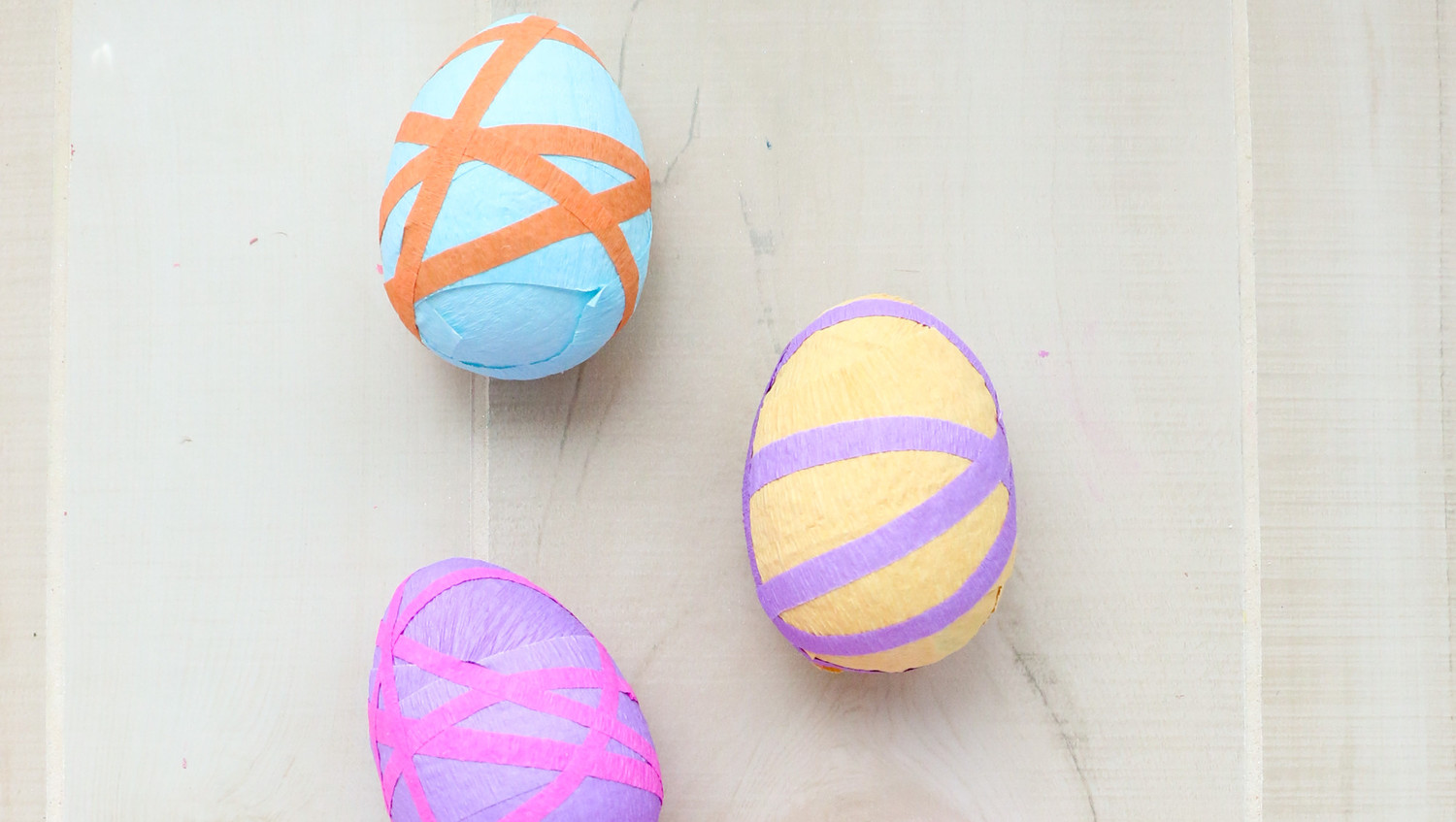 paper easter eggs