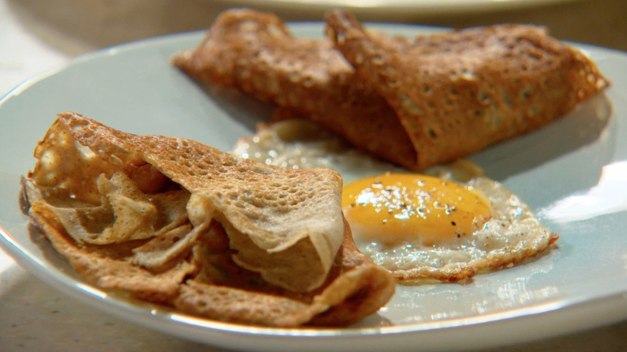 Video Buckwheat Crepes with Mushroom Filling Martha Stewart