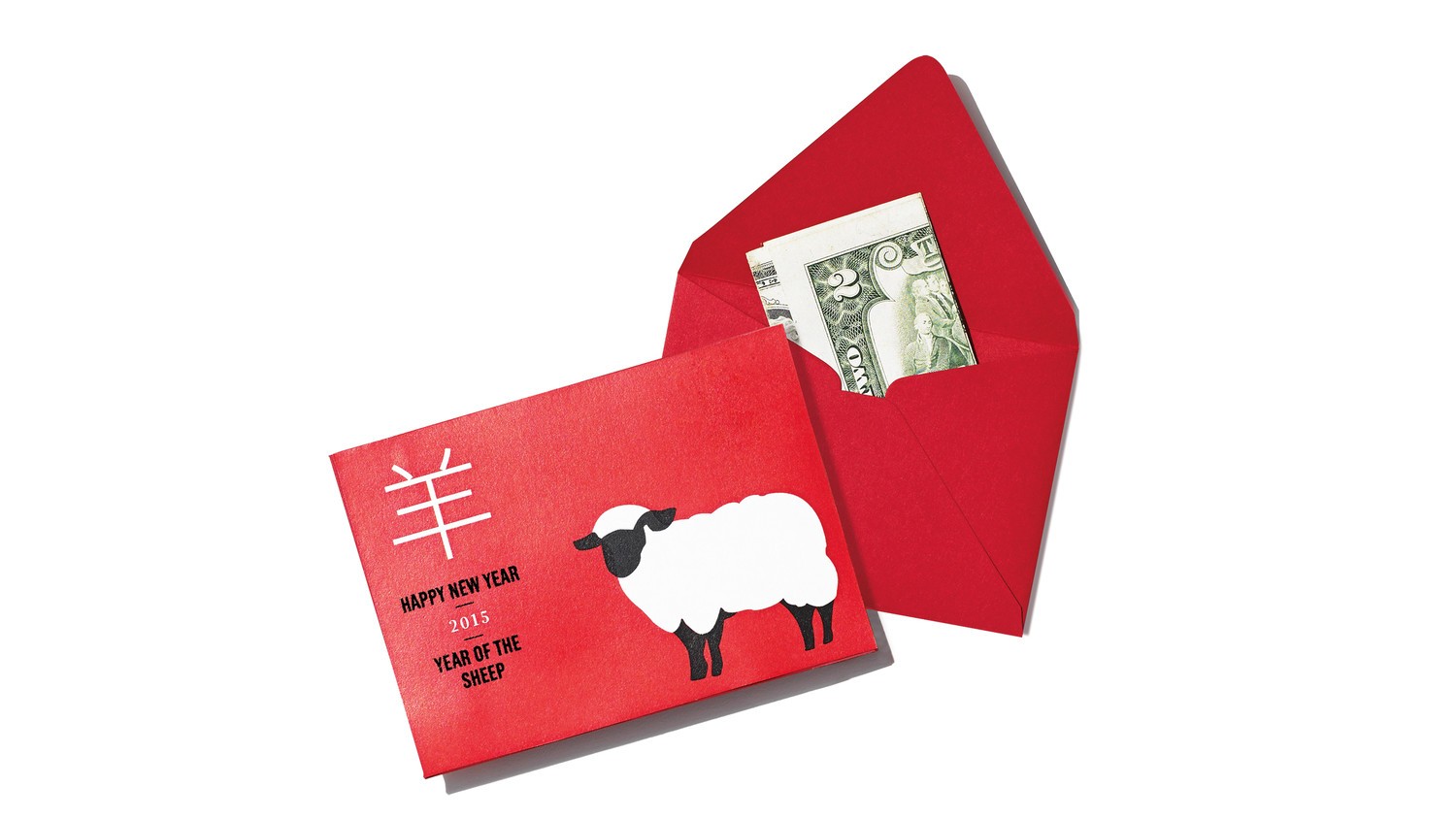 Chinese new year cards on behance Chinese New Year Craft: Custom Cash Cards | Martha Stewart