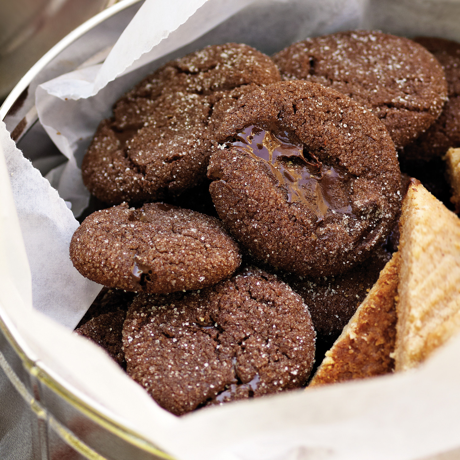 DoubleChocolate Brownie Bites