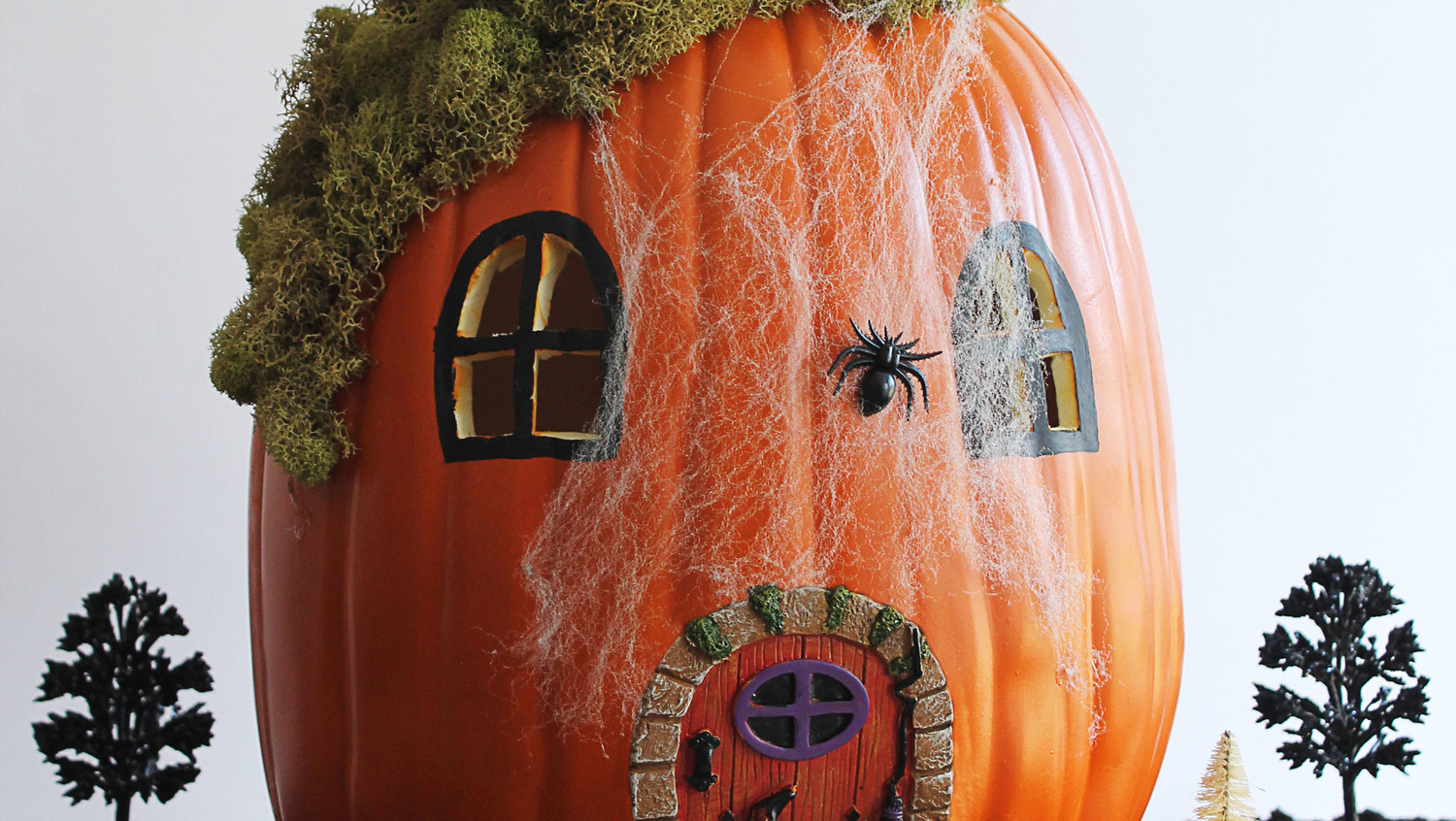 Halloween Fairy Garden Pumpkin Martha Stewart