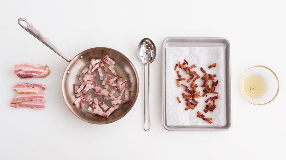 Video How to Render Bacon Fat from Lardons Martha Stewart