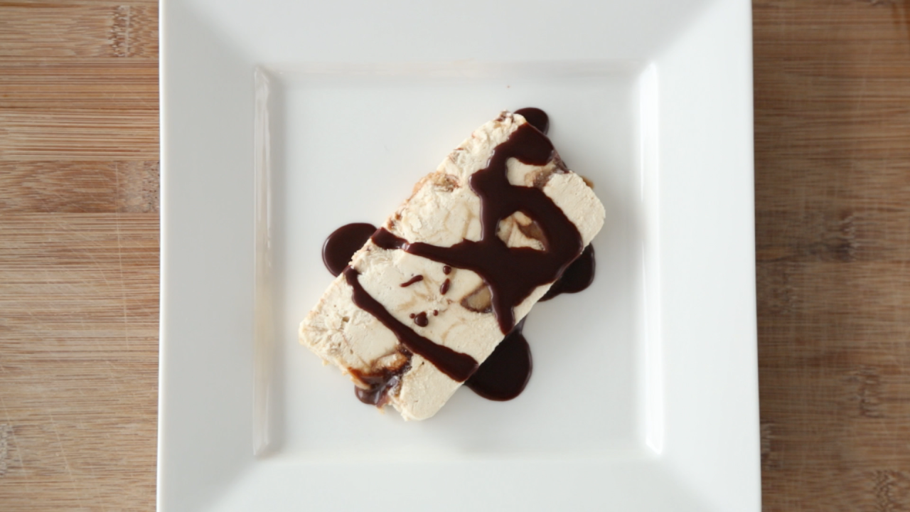 Video Peanut Butter and Chocolate Semifreddo Martha Stewart