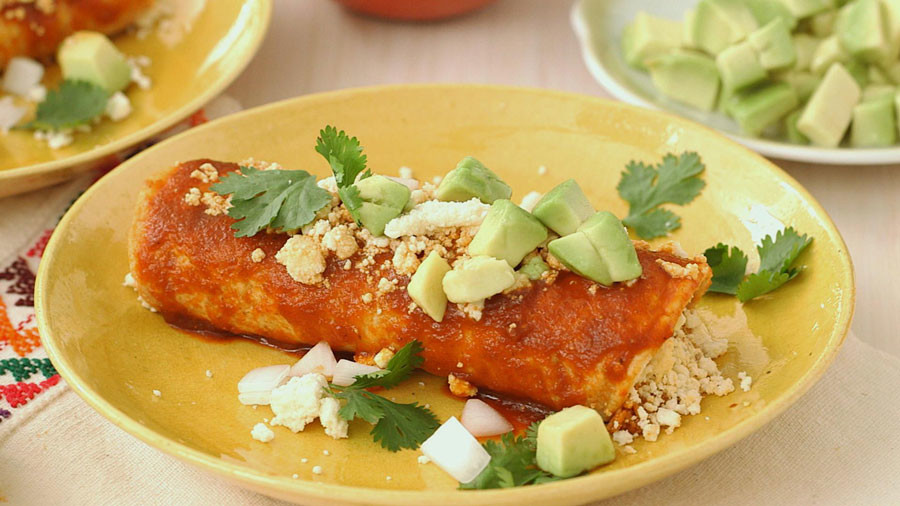 Video Quick and Easy Spicy Cheese Enchiladas Martha Stewart