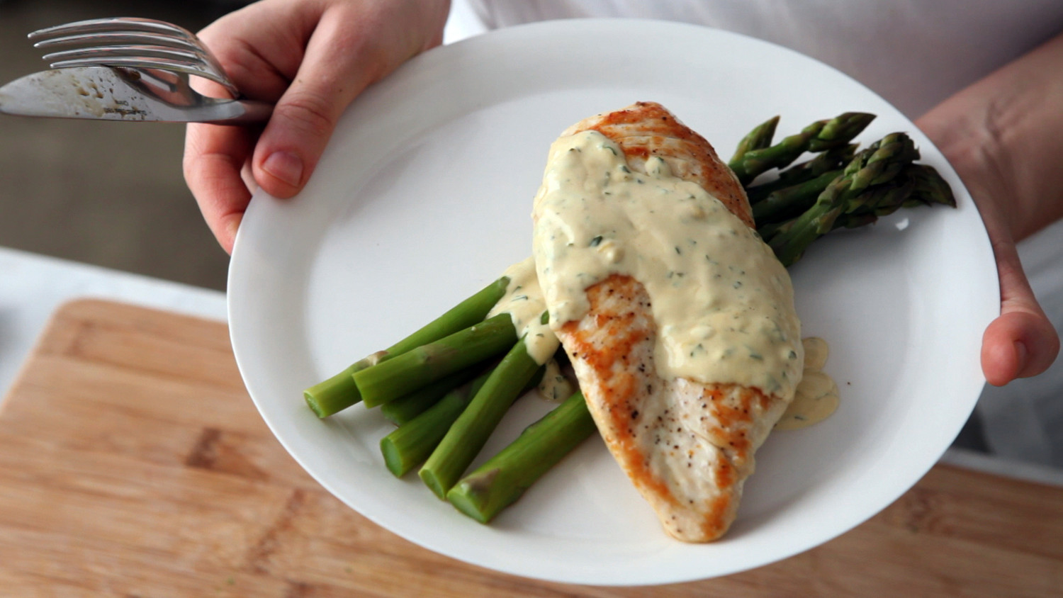Video Sauteed Chicken in Mustard Cream Sauce Martha Stewart