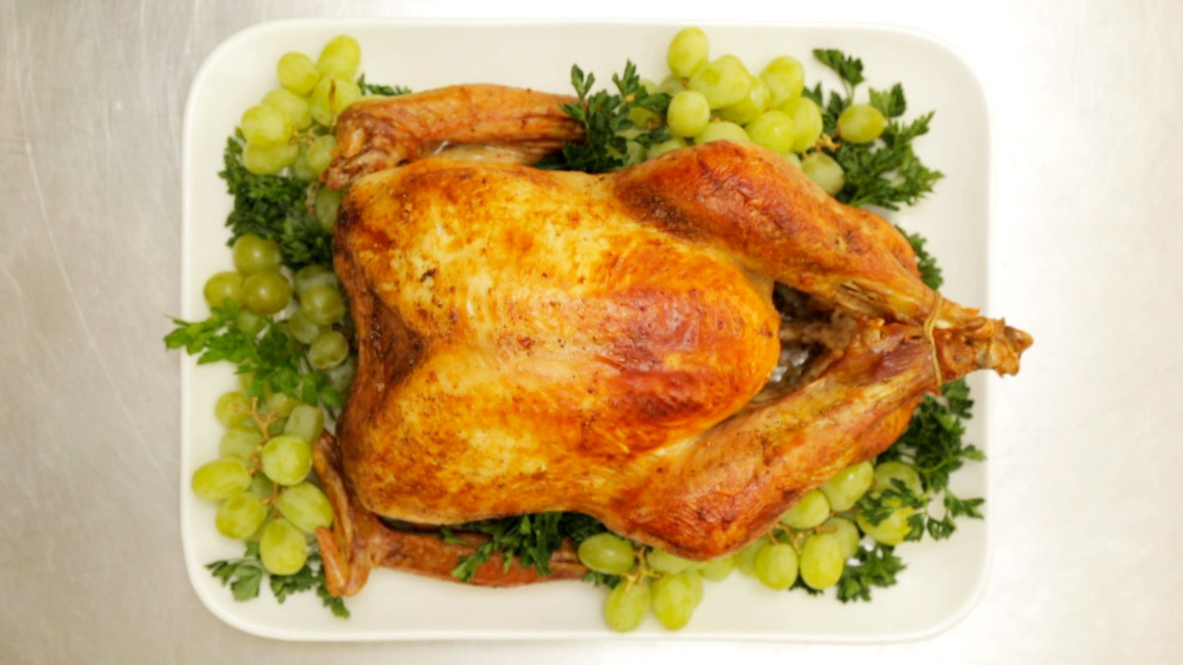 Video Upside Down Thanksgiving Turkey HowTo Martha Stewart