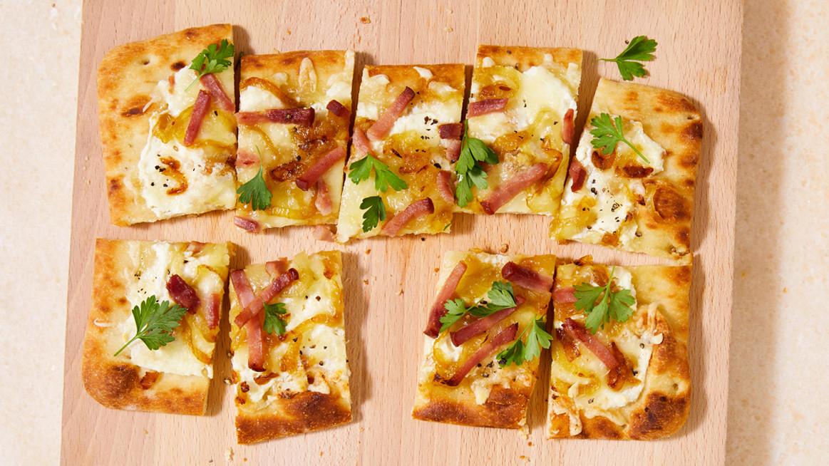 HamandCheese Flatbread