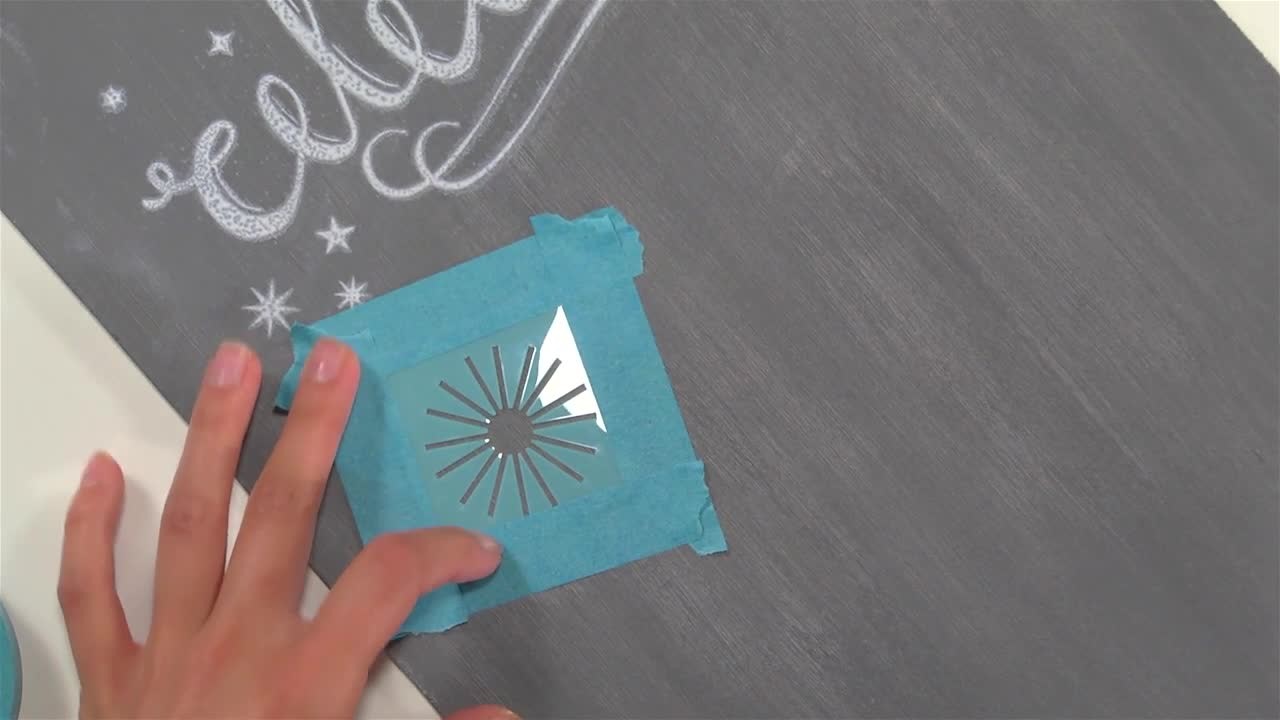 Video Create Chalkboard Art using Craft Paint Martha Stewart