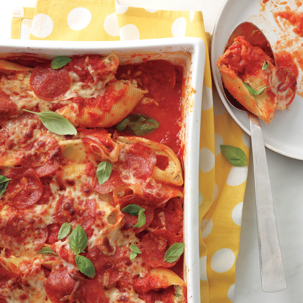 Pepperoni Pasta Bake