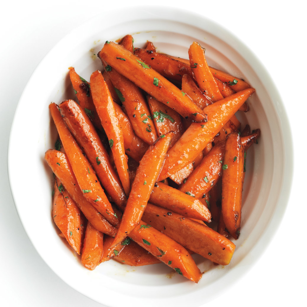Honey-Glazed Carrots with Cilantro