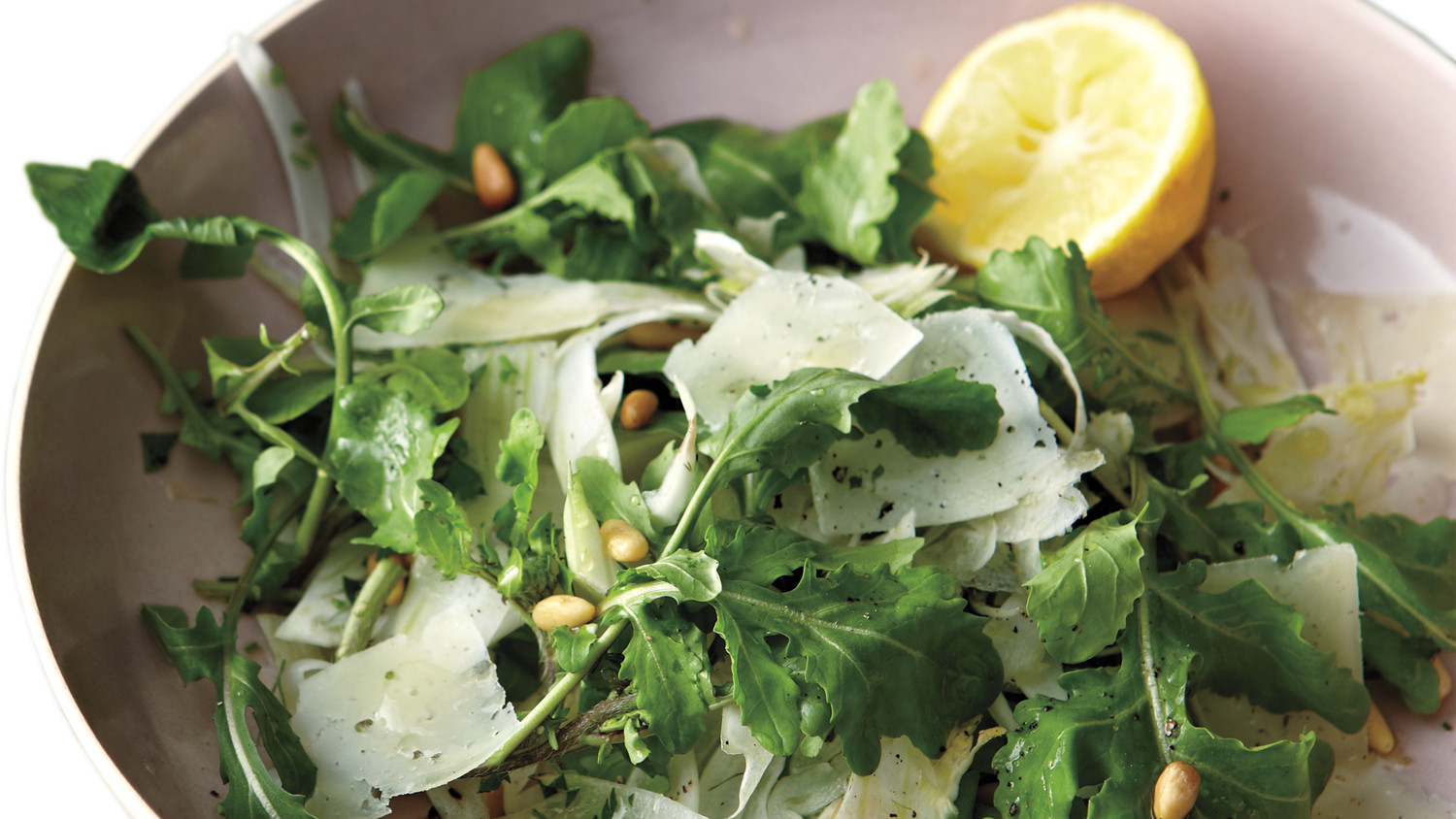 Fennel, Arugula, and PineNut Salad