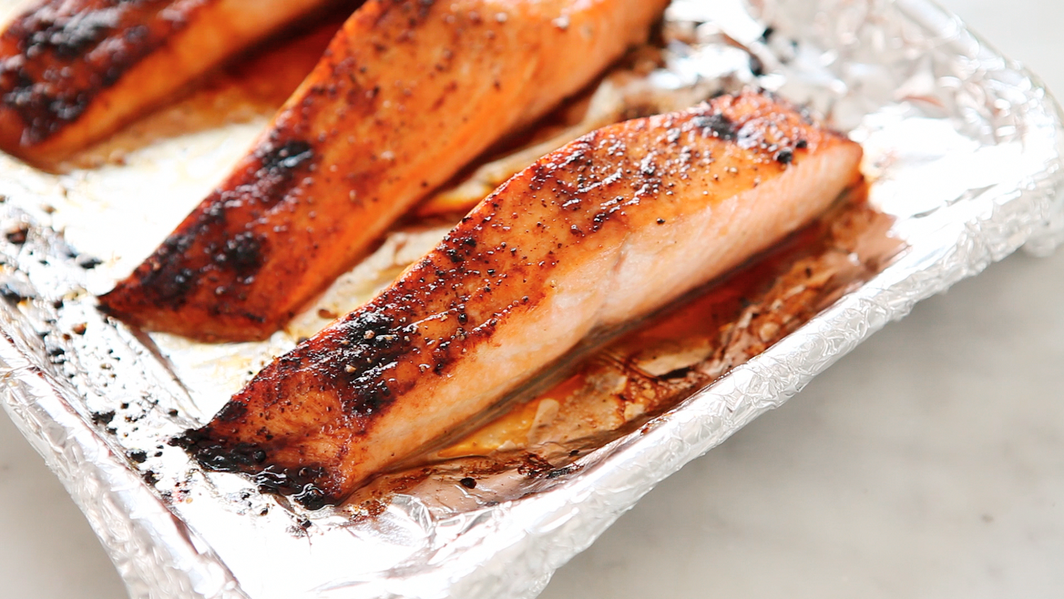 Video SoyGlazed Salmon with Watercress Salad Martha Stewart