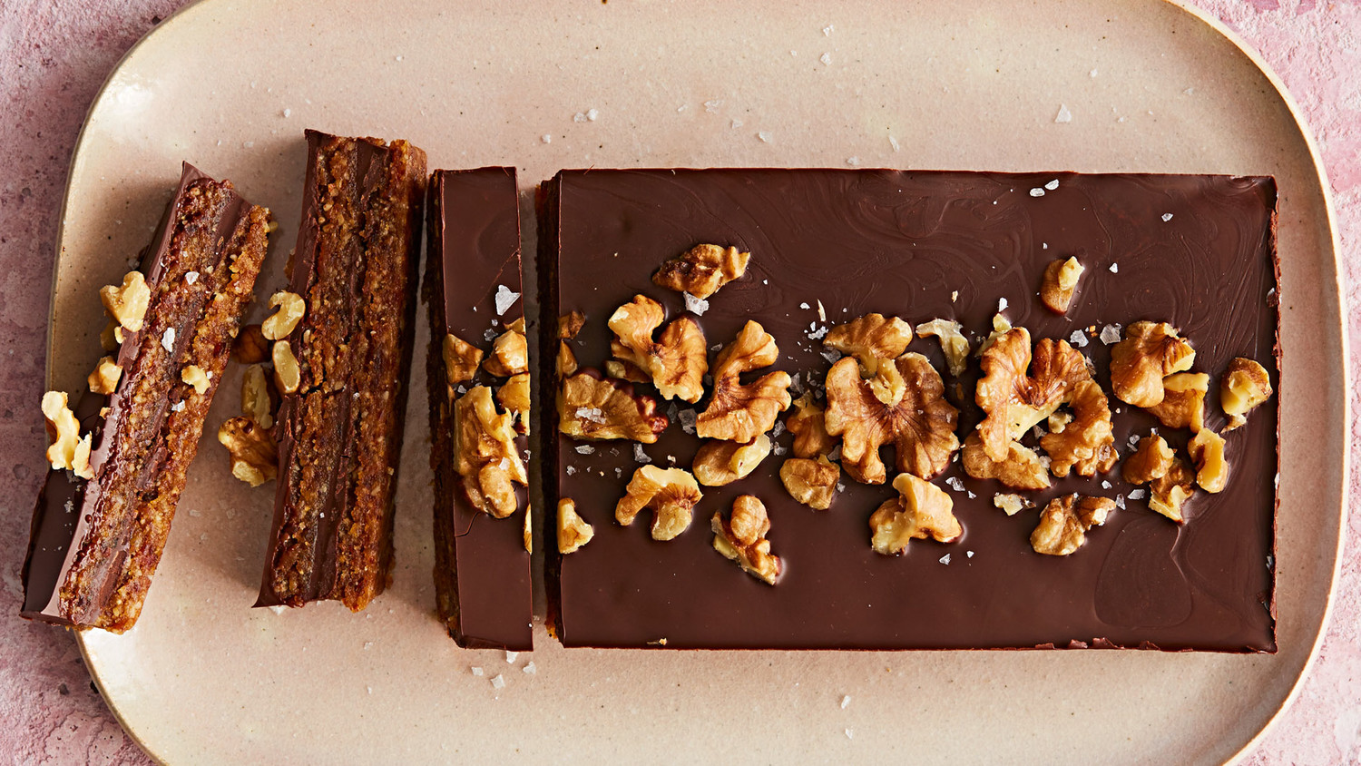 Dark Chocolate-Walnut Date Bar