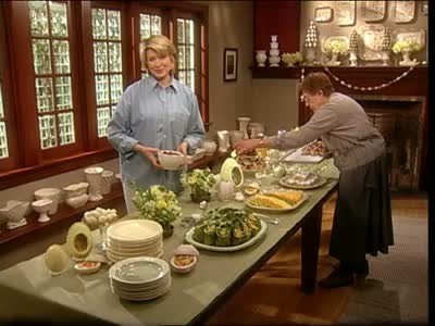 Video: Martha Stewart Showcases an Easter Buffet | Martha Stewart
