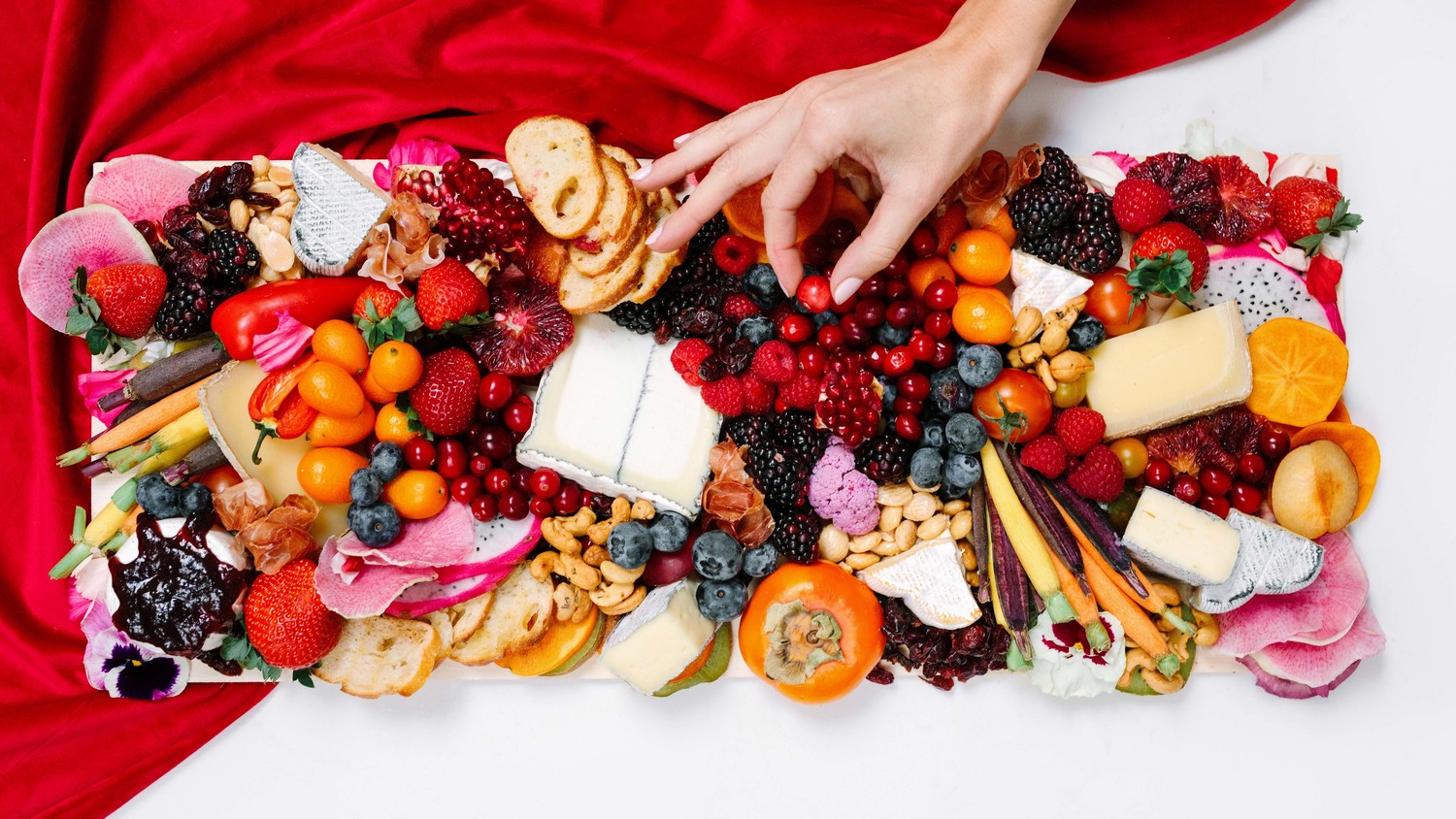fruit platter for christmas party