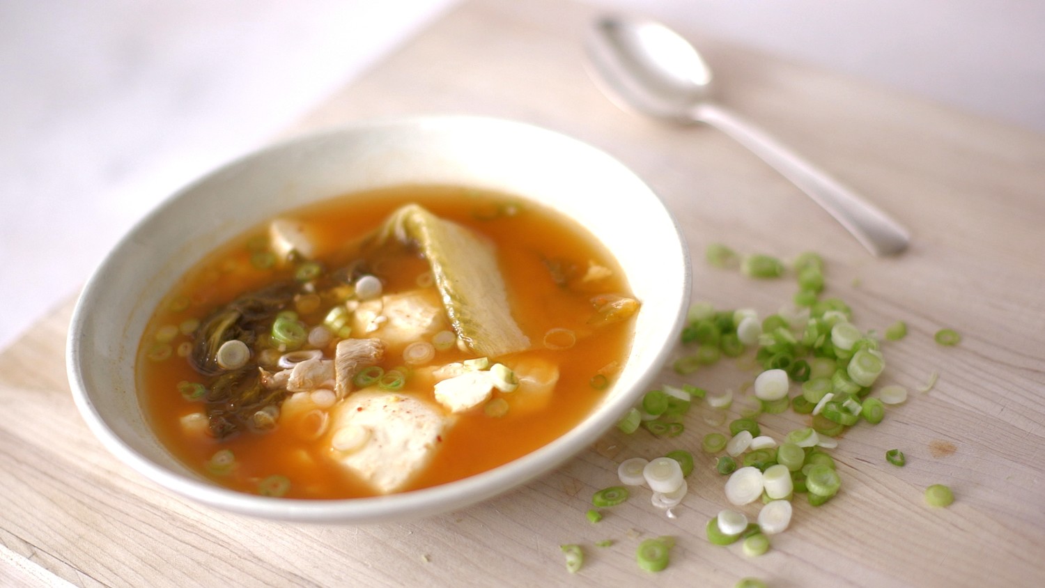 Video OnePot Kimchi Stew with Chicken and Tofu Martha Stewart