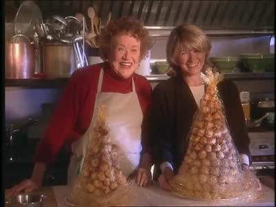 Video: Julia Child and Martha make Croquembouche | Martha