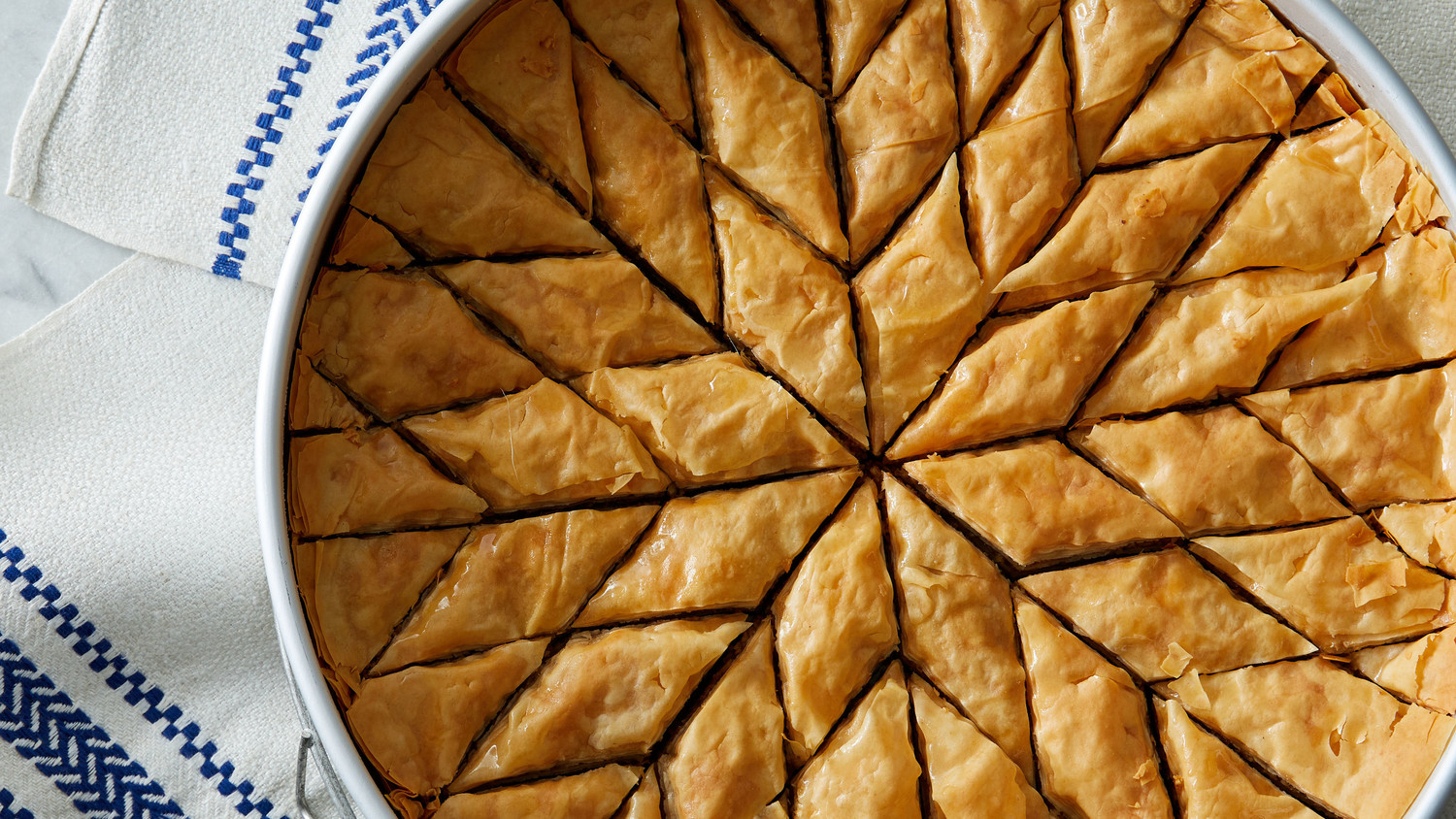 Walnut-and-Honey Baklava