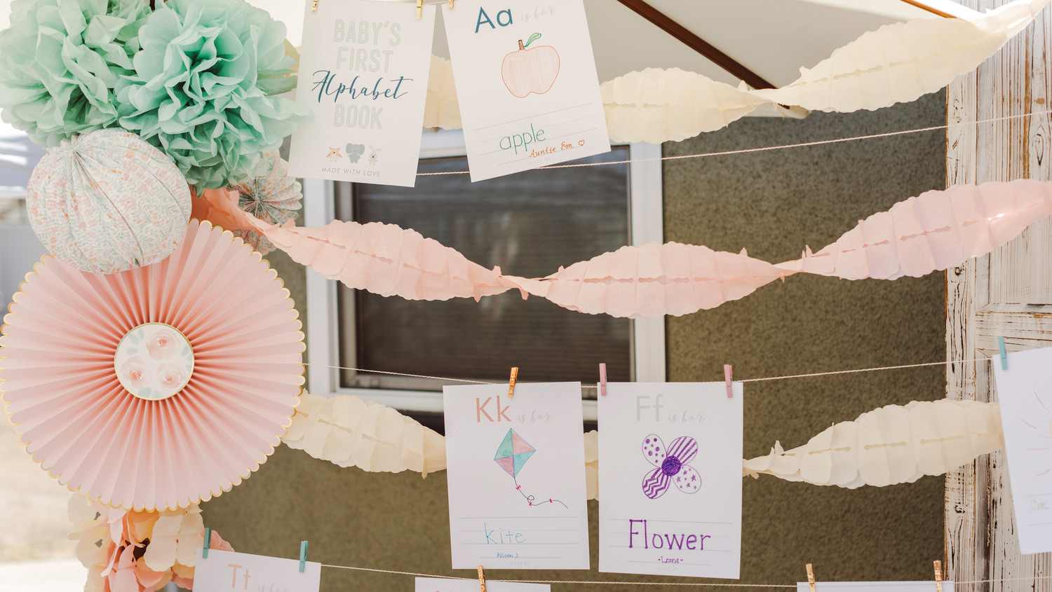 A Sweet Mint Blush Baby Shower For Baby Hadley Martha Stewart