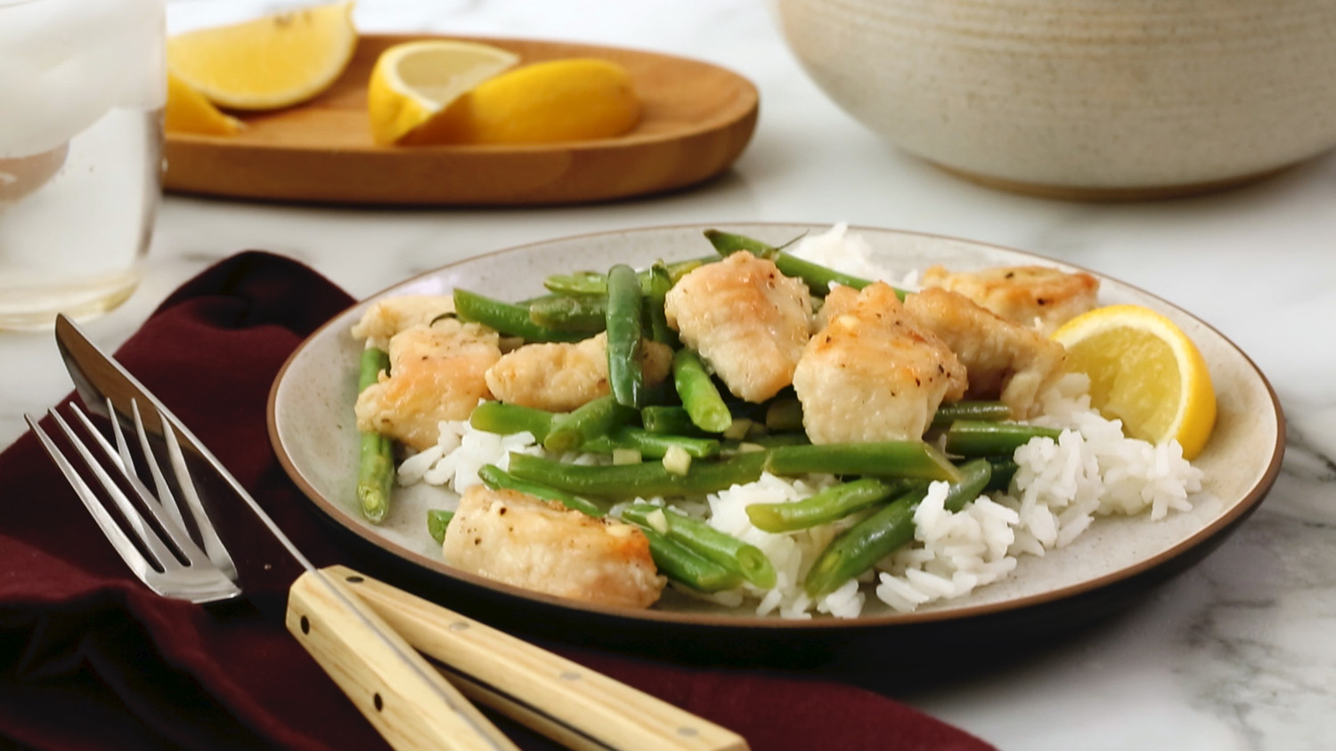 Video: Watch: Lemon Chicken Stir-Fry with Green Beans | Martha Stewart