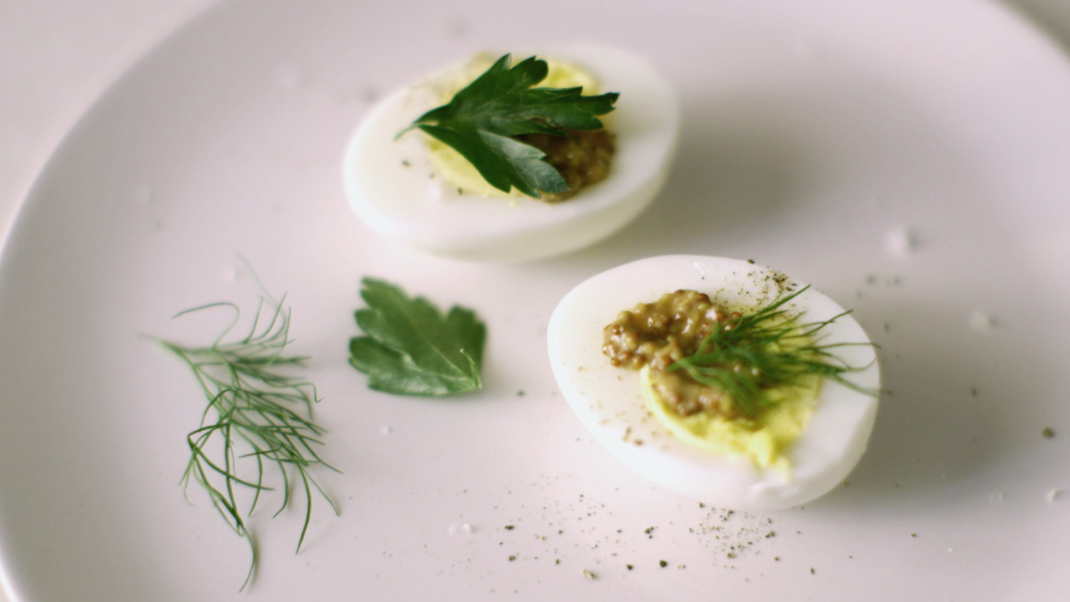 Video Protein Packed HardBoiled Eggs with Mustard Martha Stewart