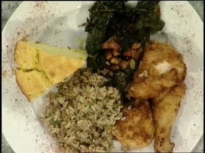 Video: Southern Baked Chicken, Greens and Dirty Rice ...