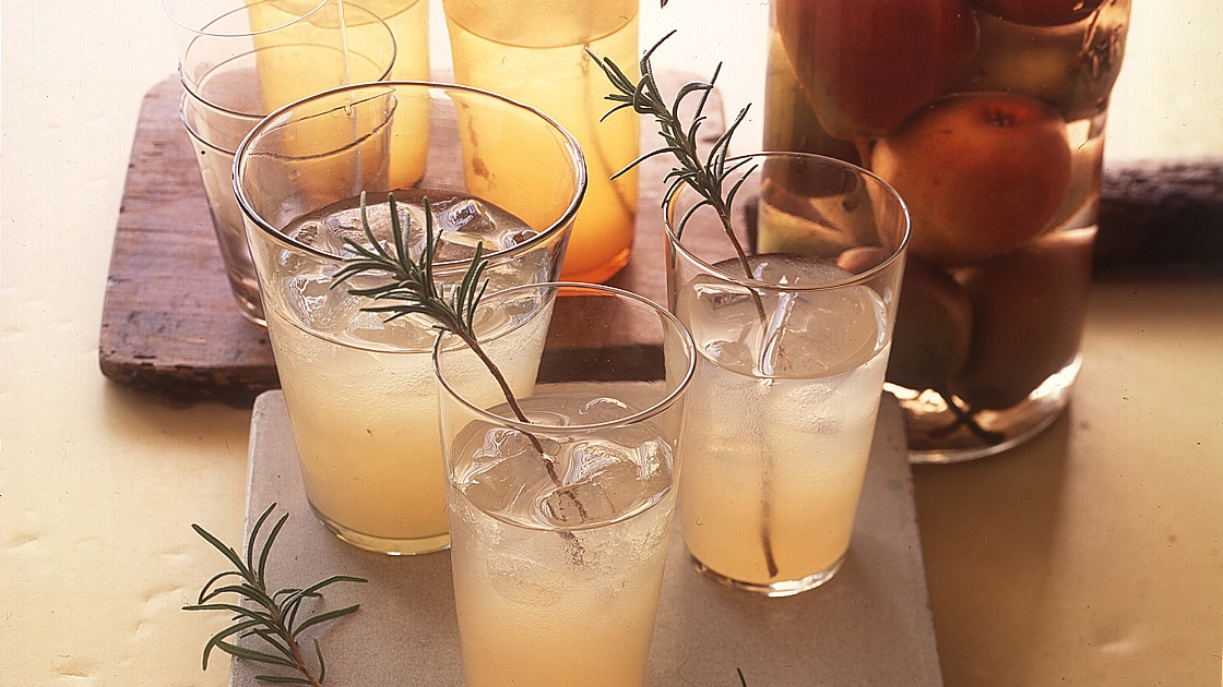 PearRosemary Cocktails