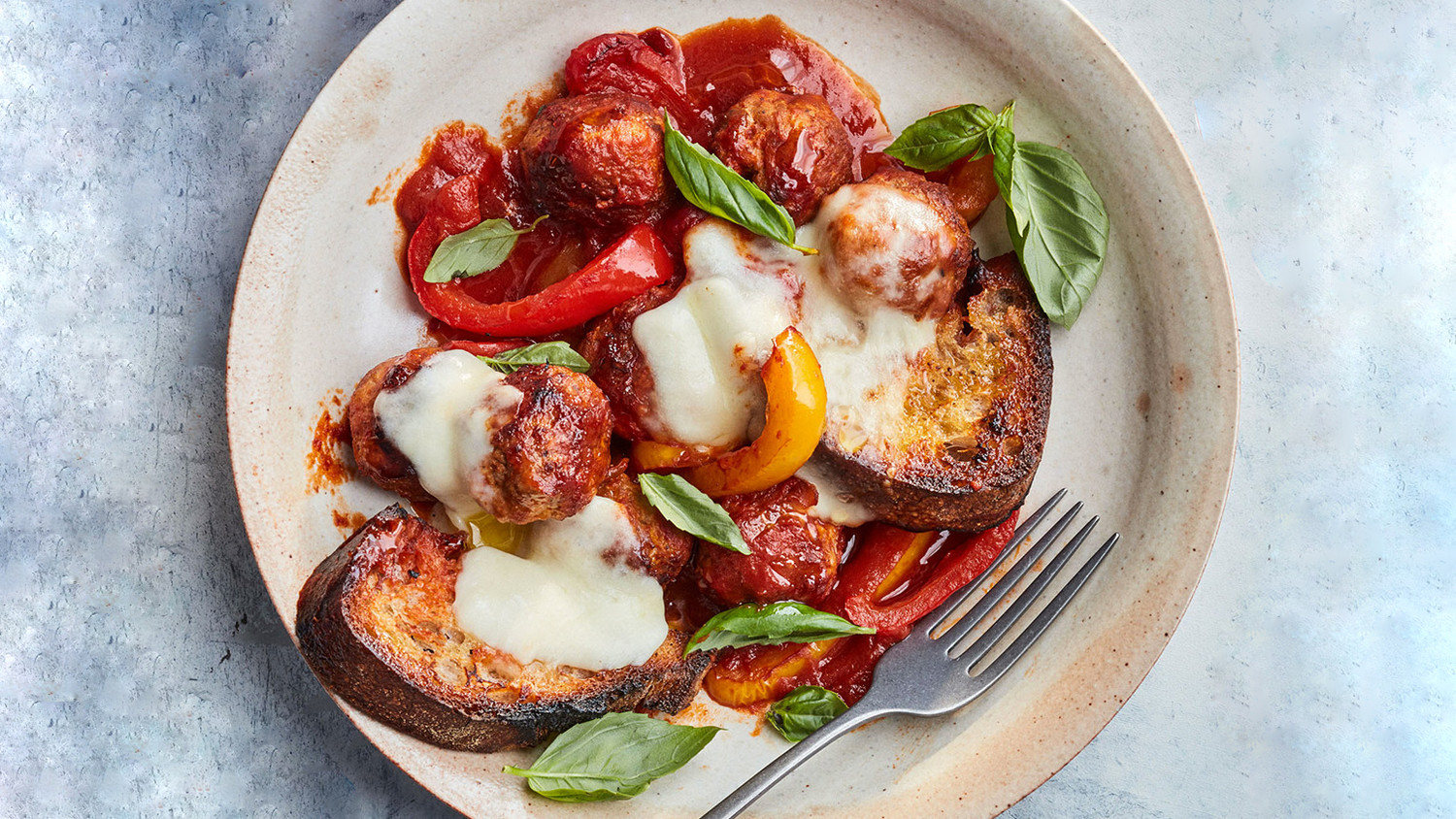 PorkMeatball Skillet Bake Recipe Martha Stewart