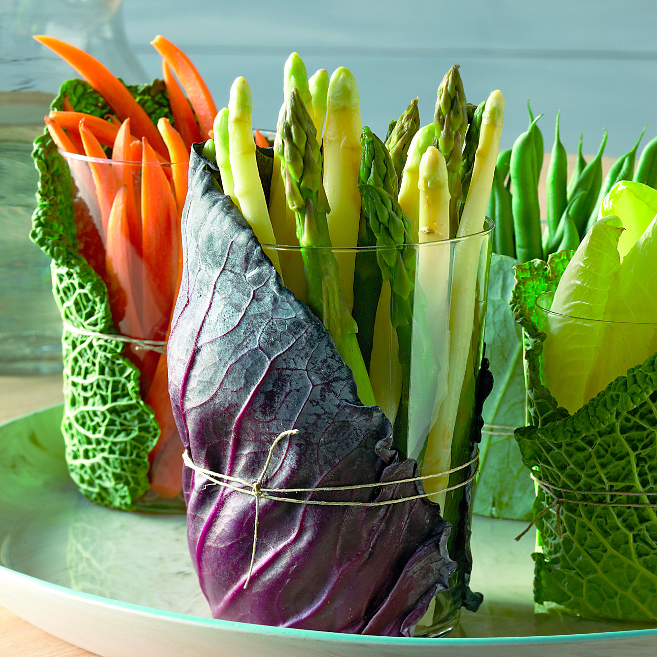 Crudite Cups HowTo Martha Stewart