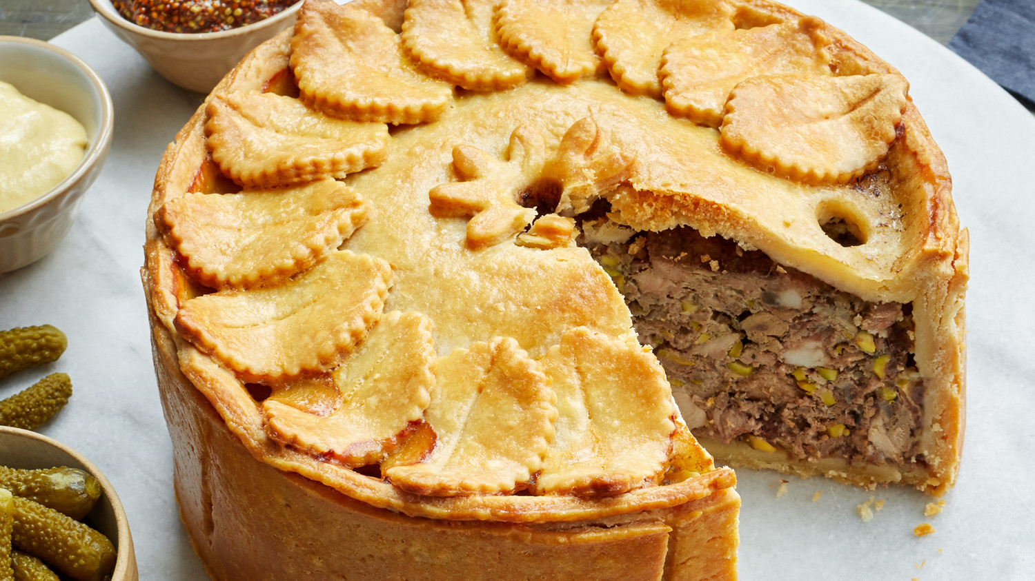 Meat Pie with Hot-Water Crust from assets.marthastewart.com. 