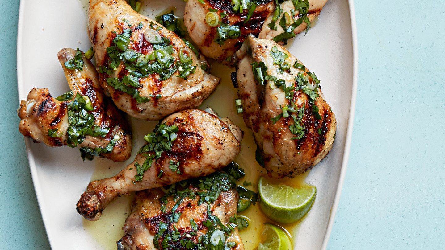 Grilled Chicken with FreshHerb Dressing