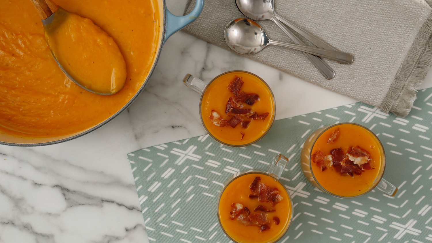Video Watch Butternut Squash Soup Martha Stewart
