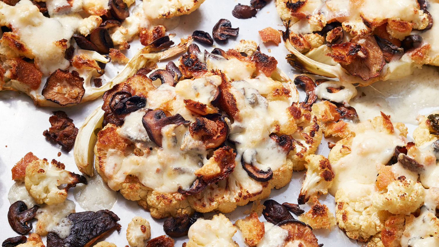 Cauliflower-and-Mushroom Roast