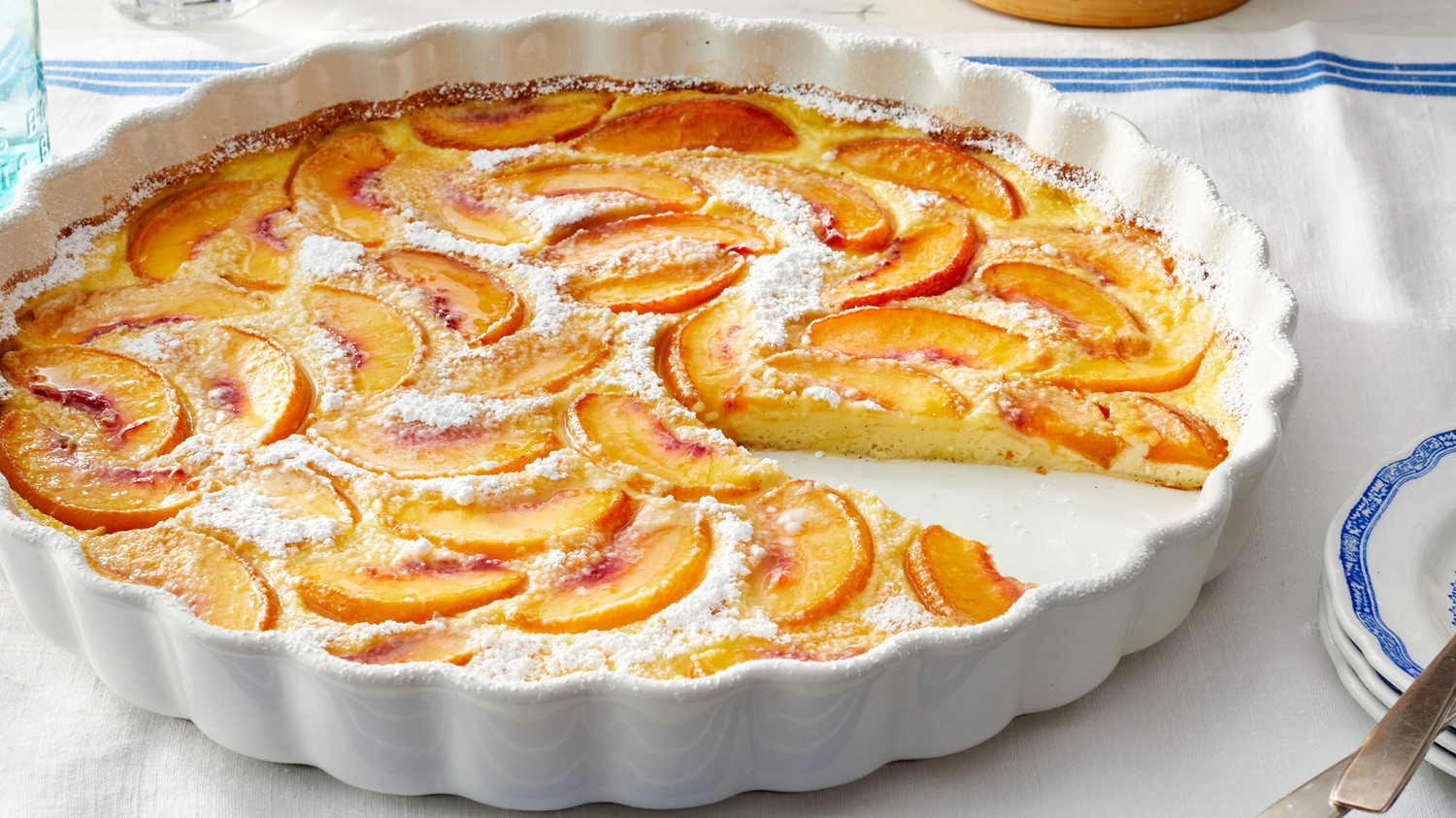Nectarine Clafoutis